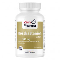 Пищевая добавка с экстрактом конского каштана ROSSKASTANIEN AKTIV 300 mg Kapseln 120 шт Zein Pharma